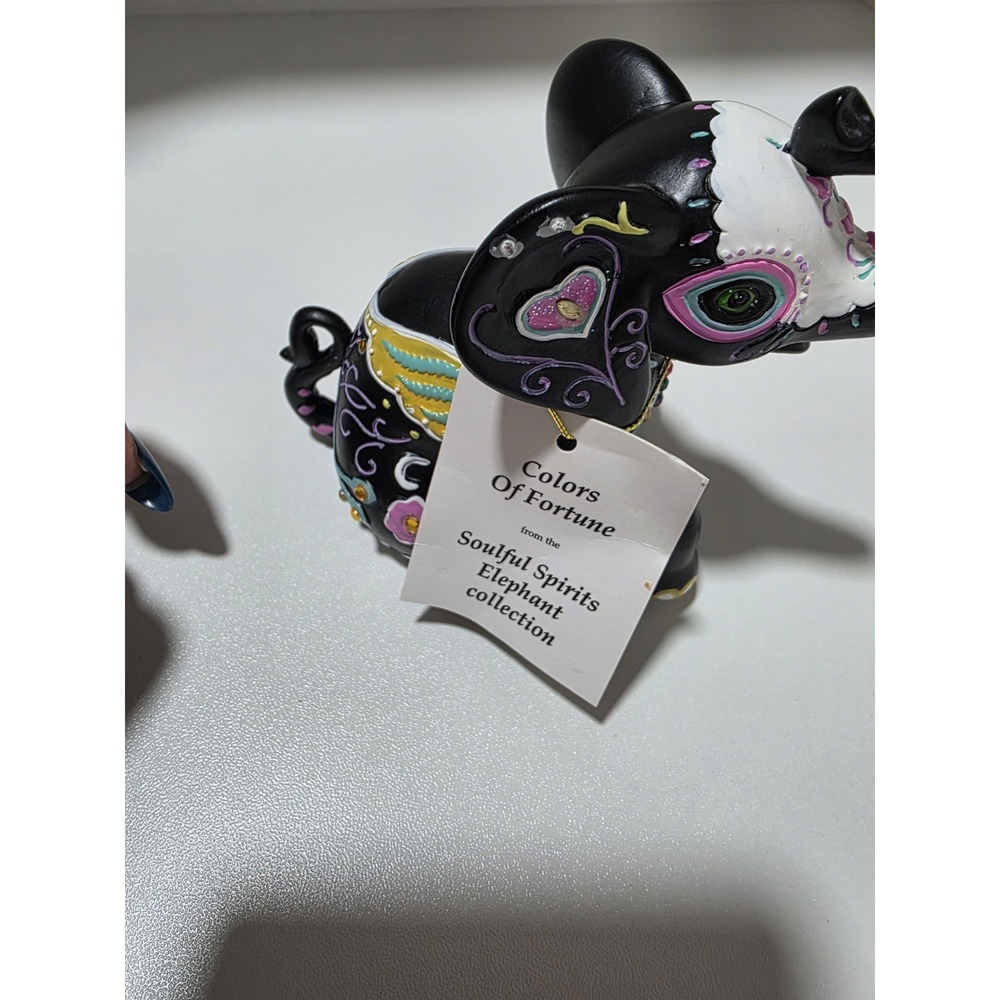 The Hamilton Collection Traditions Of Strength Soulful Spirits Skull‎ Elephant - Picture 9 of 9